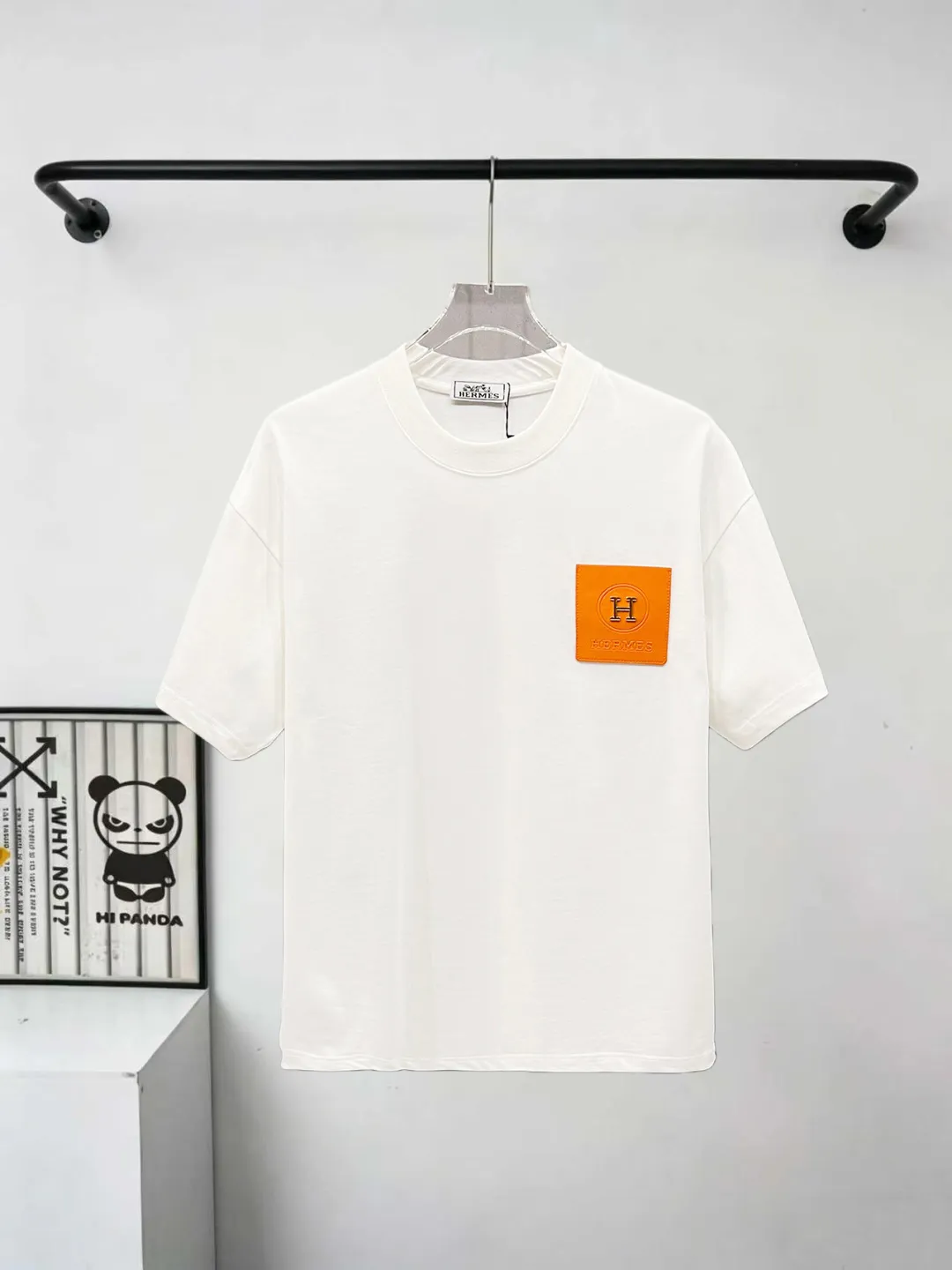 🔥110🔥 logo Logo Same Style T 280 Versatile : Black White Size：S M L XL